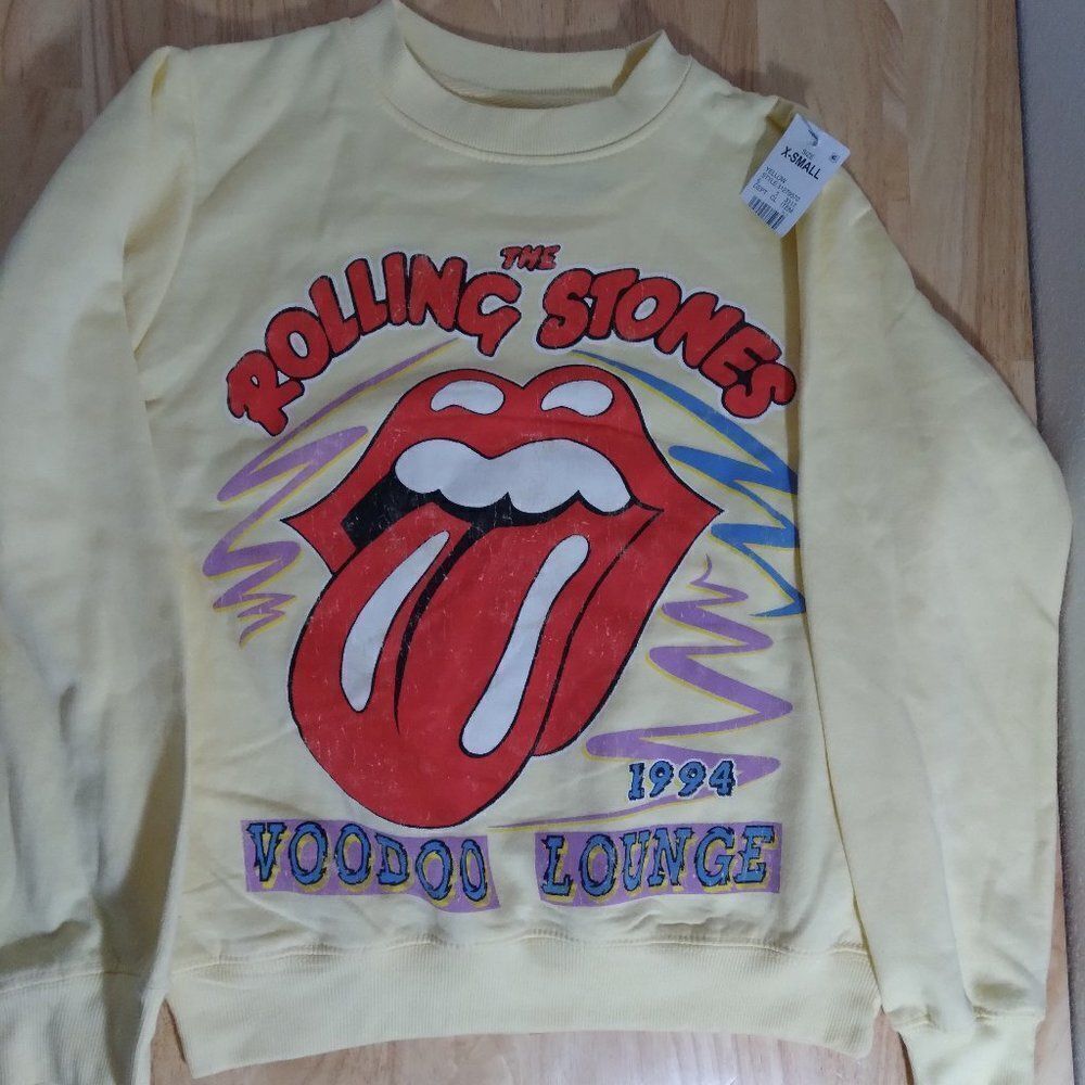 NWT The Rolling Stones Voodoo Lounge 1994 Crewneck Sweatshirt